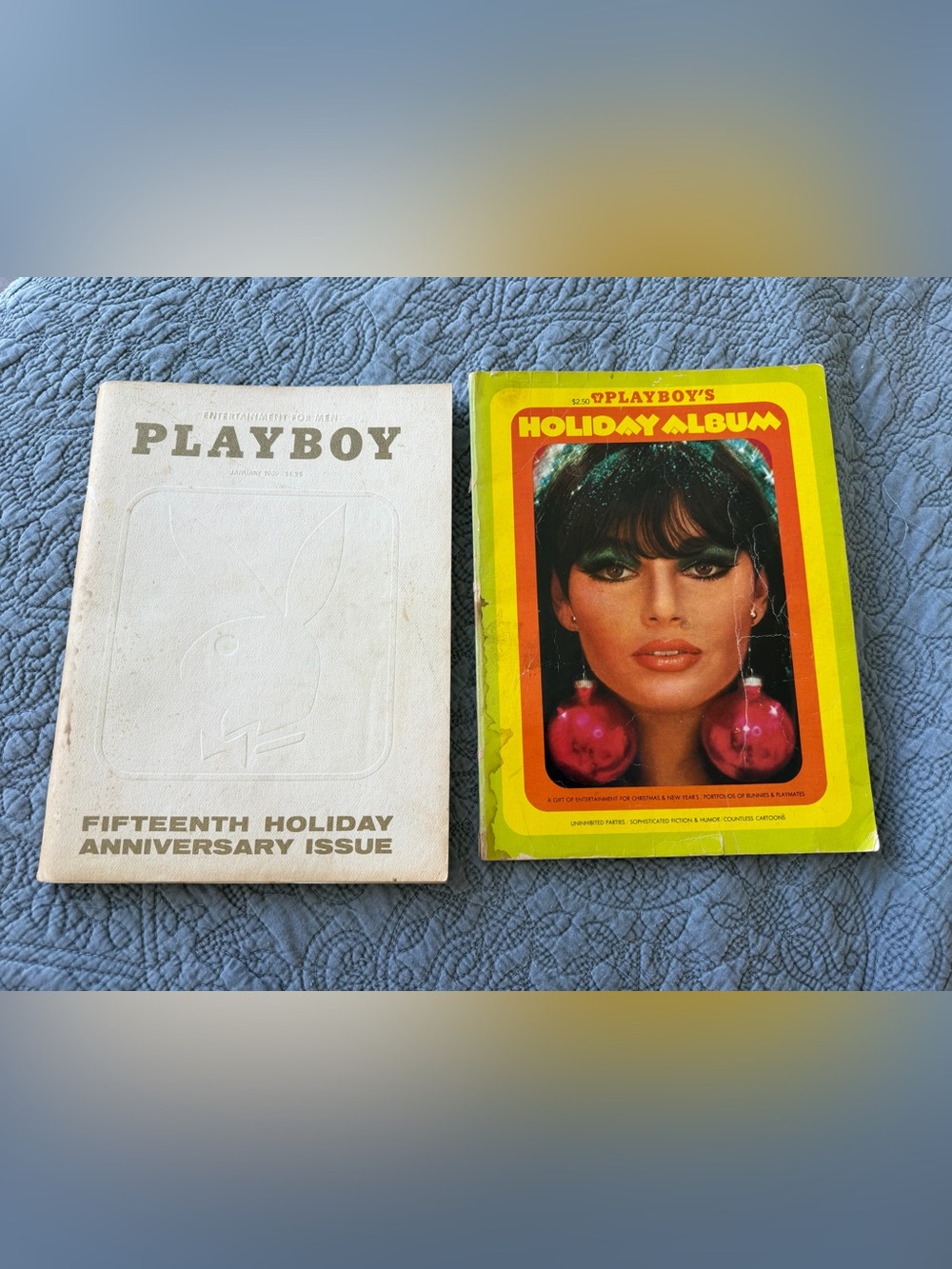 Vintage PLAYBOY magazines (2)